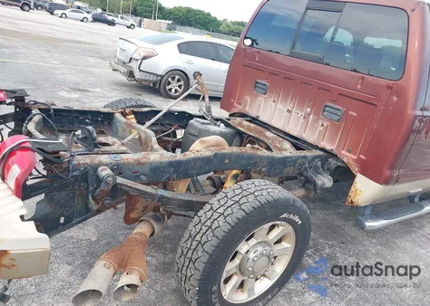 2008 Ford F-250 Fx4/Harley-Davidson/King Ranch/Lariat/Xl/Xlt из США, поврежденный, VIN 1FTSW21R48EB23430